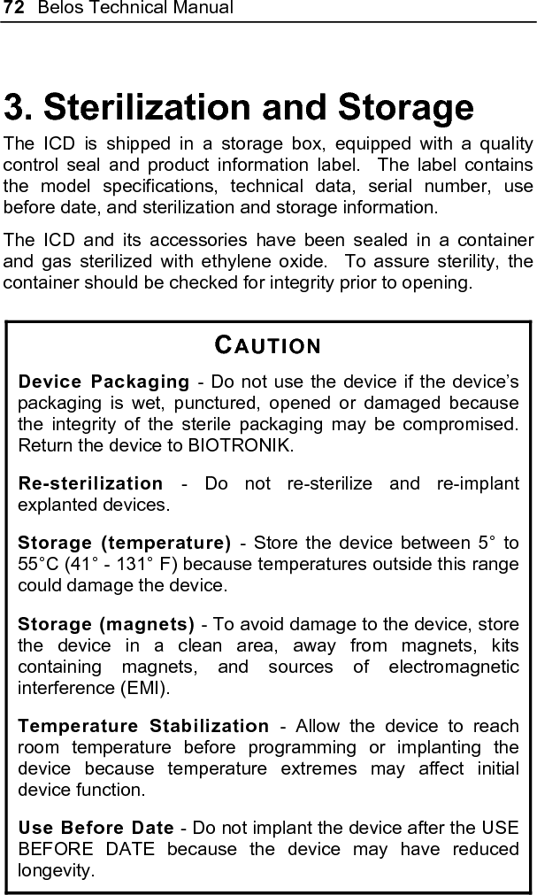 Belos Technical Manual  73    