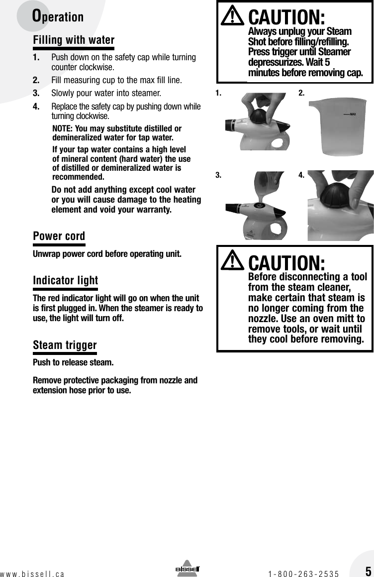Page 5 of 12 - Bissell 39N7 User Manual  To The 5c8d51f4-1804-49e0-ab63-8609cb7d80e1