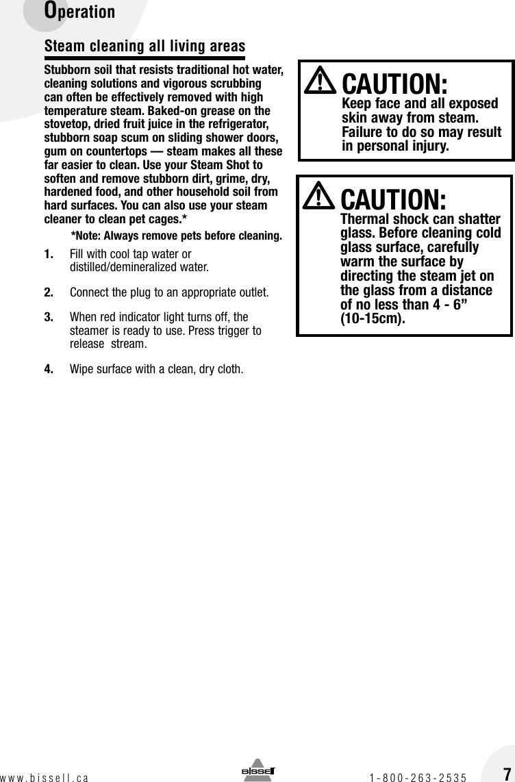 Page 7 of 12 - Bissell 39N7 User Manual  To The 5c8d51f4-1804-49e0-ab63-8609cb7d80e1