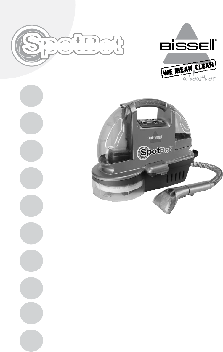 Bissell Spotbot 12U9 Users Manual