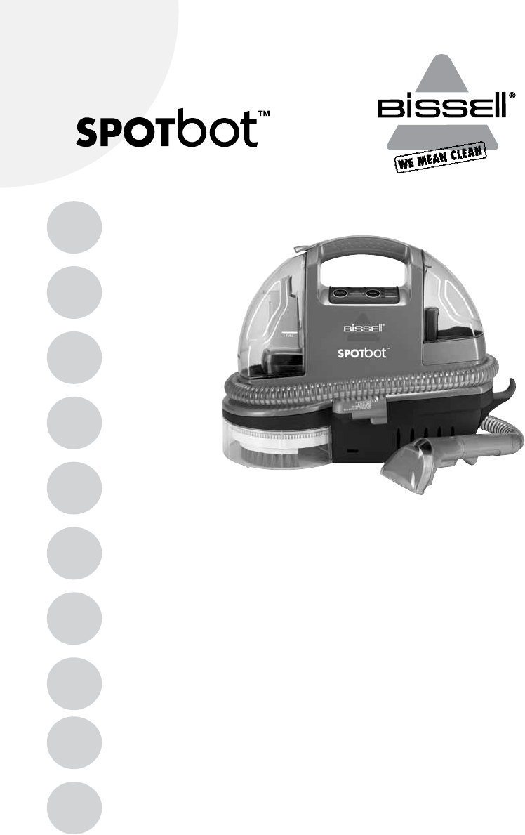 Bissell Spotbot 88D6 Users Manual