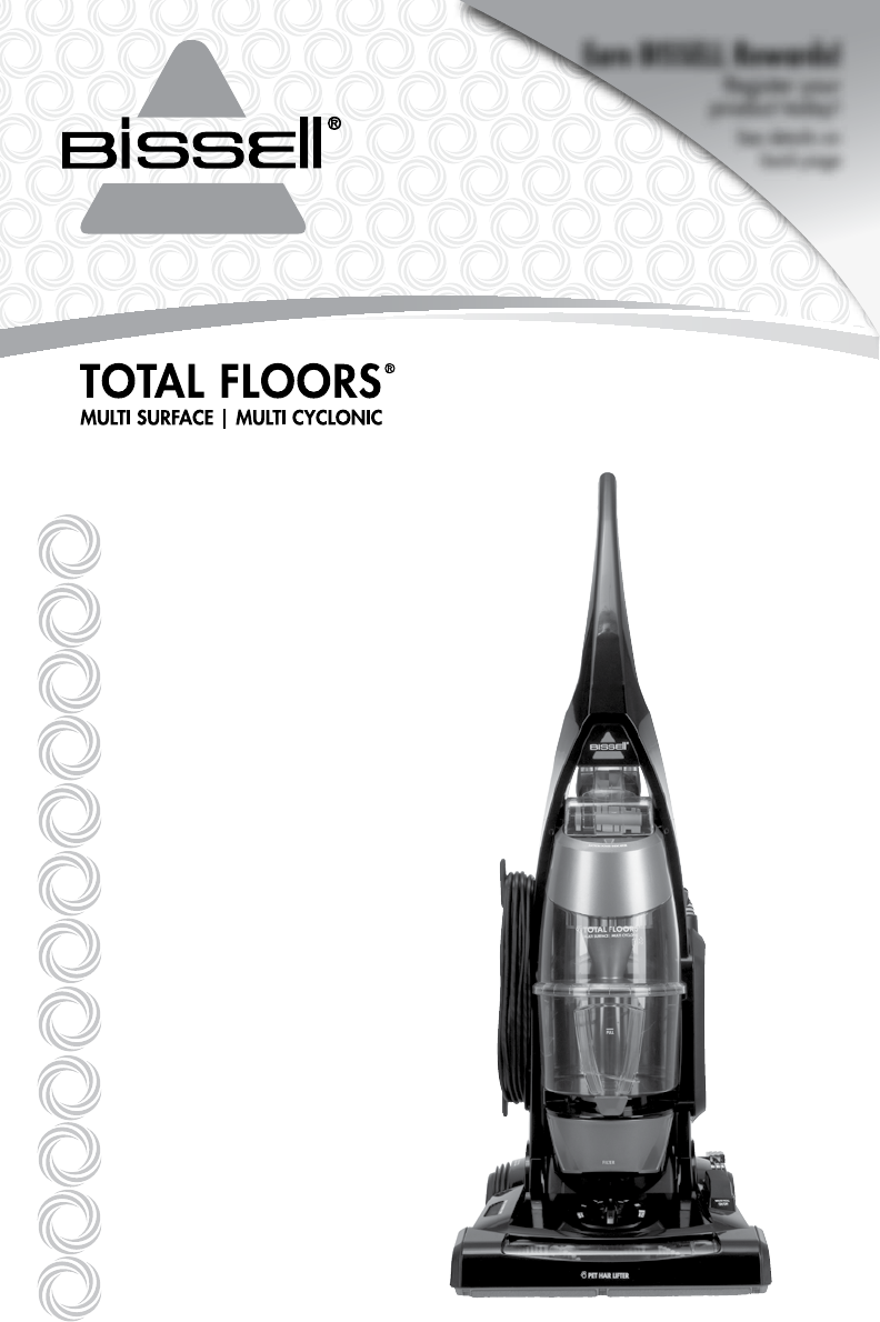 Bissell Total Floors Vacuum 52c2 Owners Manual