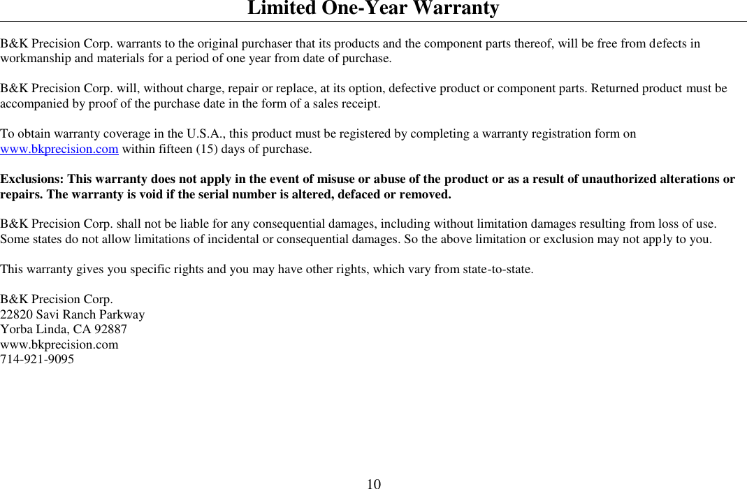 Page 10 of 12 - 166x Manual