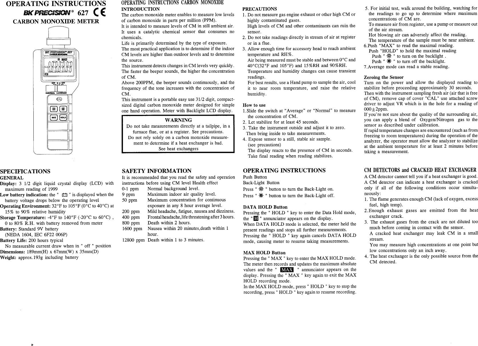 Page 3 of 3 - 627 Manual