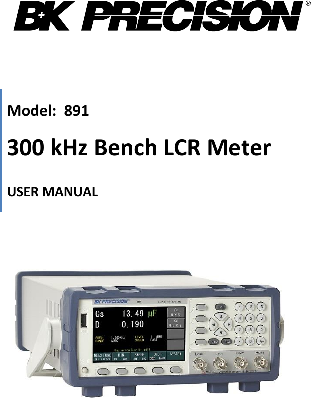 Bk Precision 891 Lcr Meter Manual Buy Store www.oceanproperty.co.th