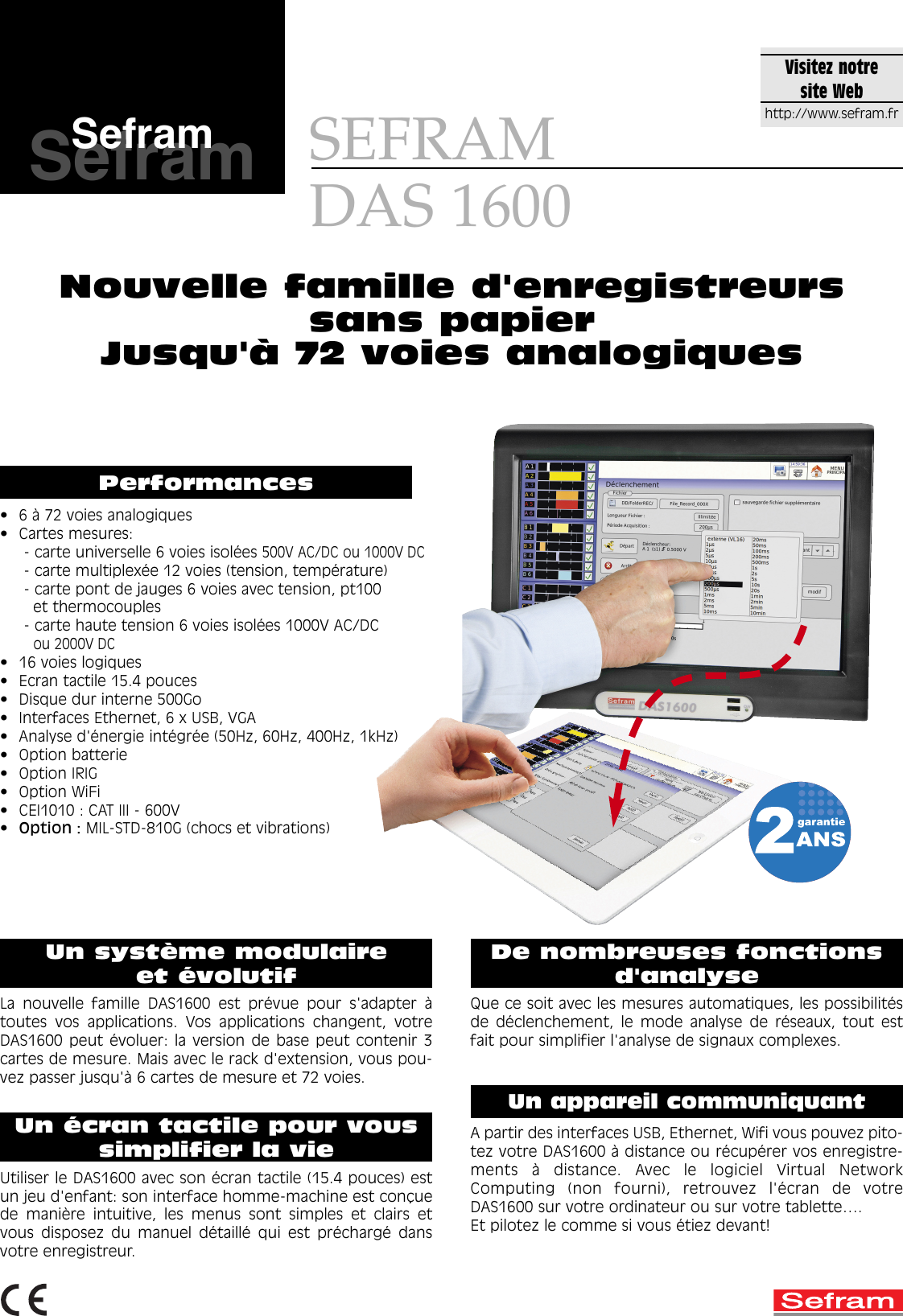 Page 1 of 4 - FT_DAS 1600  DAS1600 Datasheet