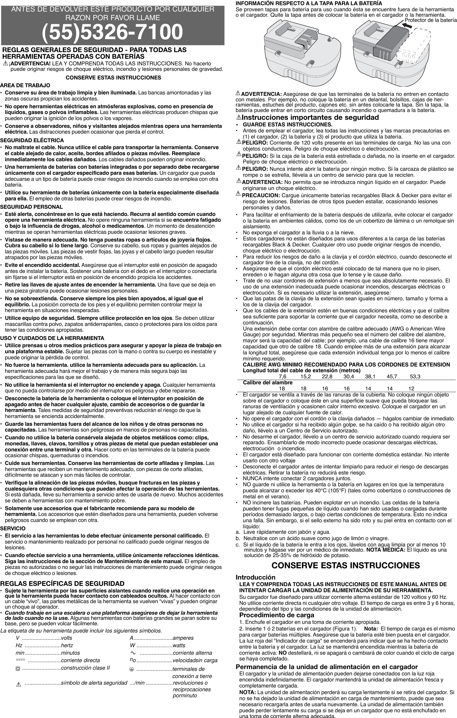 Page 5 of 6 - Black-And-Decker Black-And-Decker-497158-33-Instruction-Manual- 497158-33-00 HPD1402 HPD1802  Black-and-decker-497158-33-instruction-manual