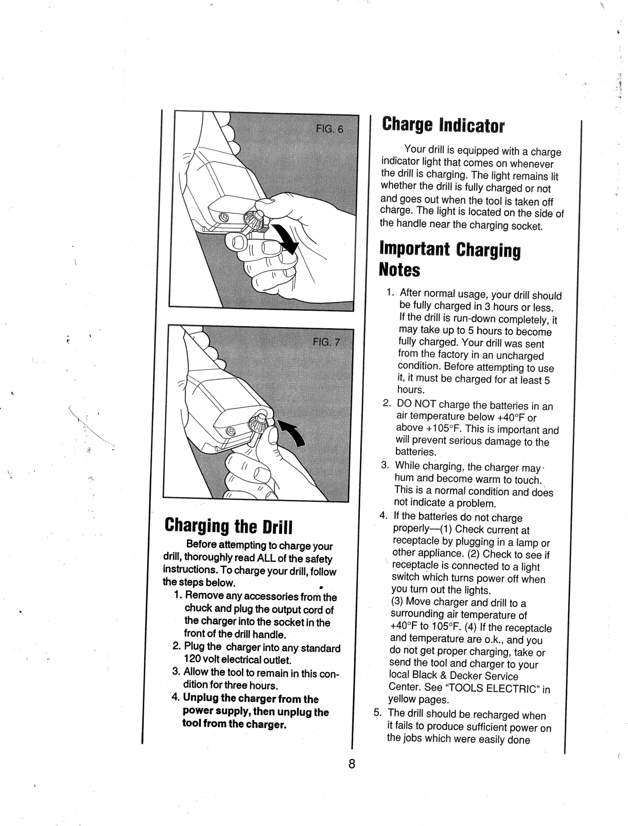 Page 8 of 12 - Black-And-Decker Black-And-Decker-9013-Instruction-Manual-  Black-and-decker-9013-instruction-manual