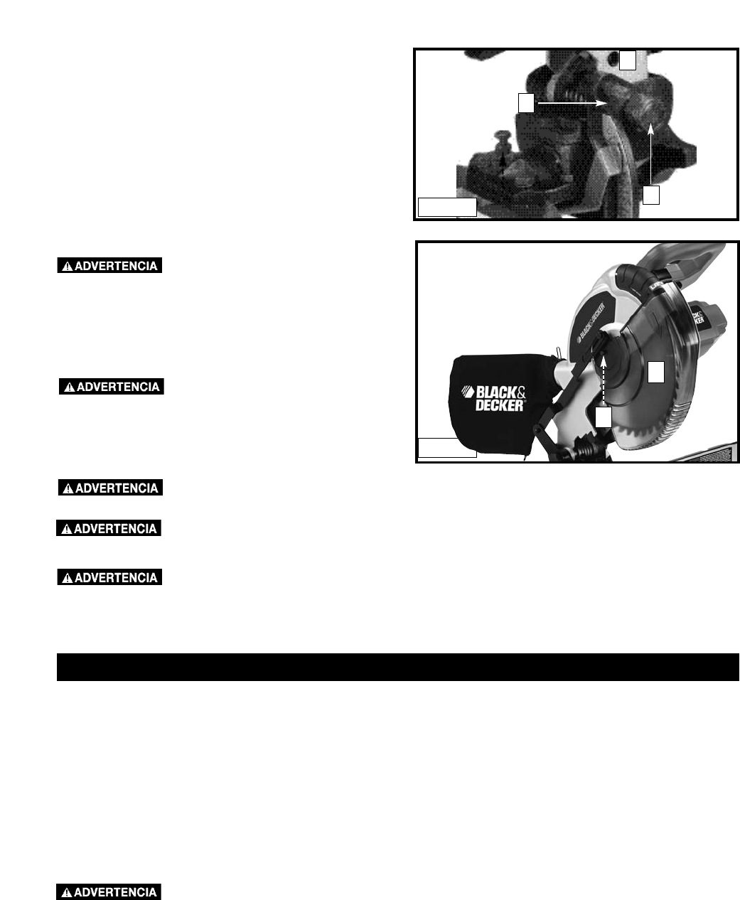 black and decker miter saw dust bolsa