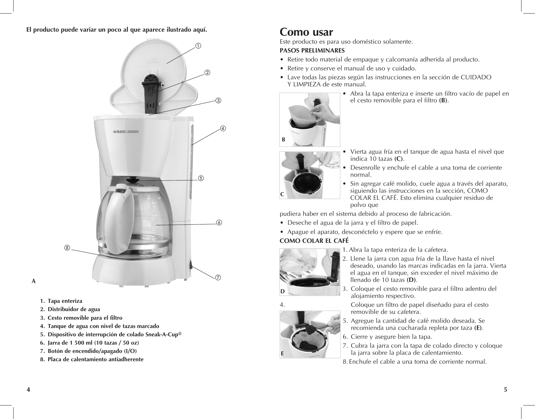 Page 3 of 11 - Black-And-Decker Black-And-Decker-Dcm1100B-Dcm1100W-Use-And-Care-Manual-  Black-and-decker-dcm1100b-dcm1100w-use-and-care-manual