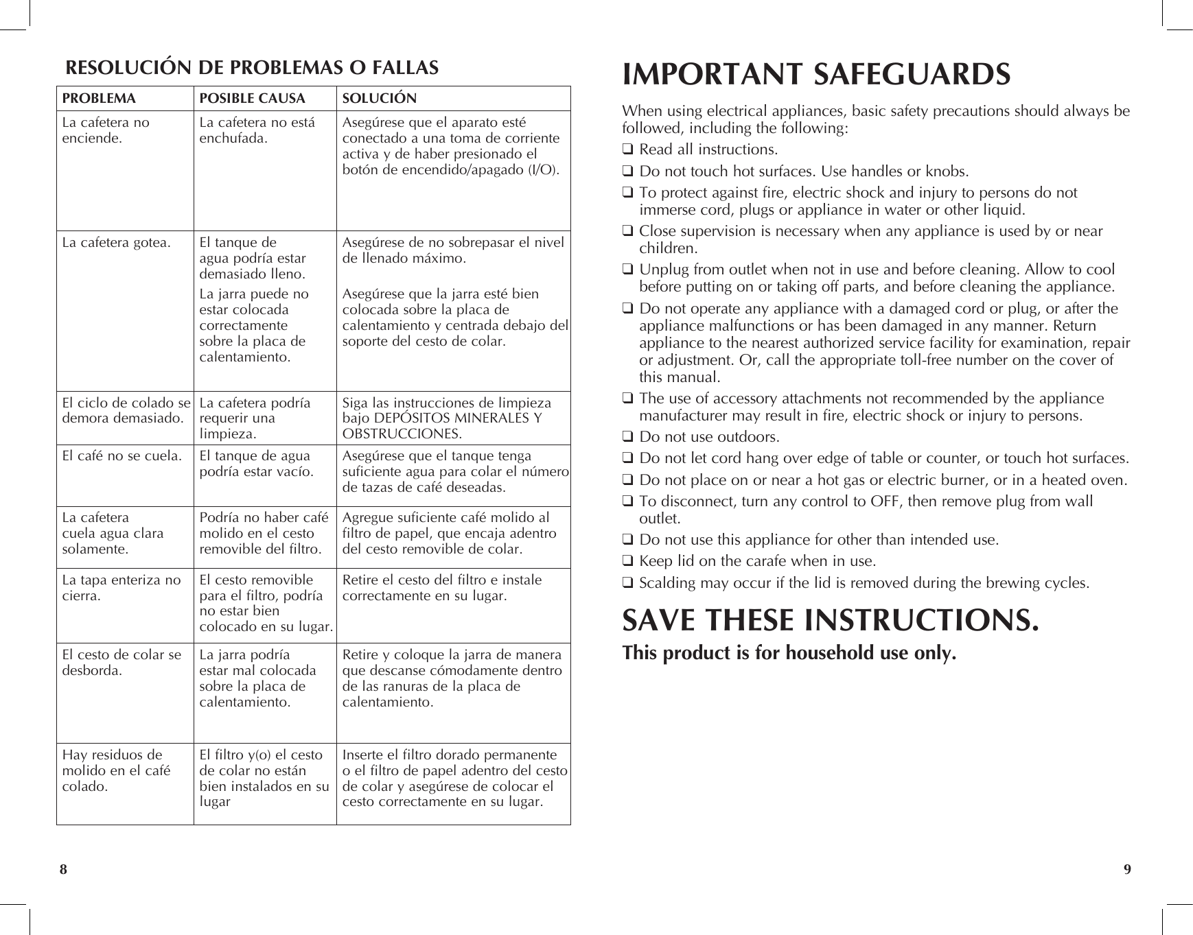 Page 5 of 11 - Black-And-Decker Black-And-Decker-Dcm1100B-Dcm1100W-Use-And-Care-Manual-  Black-and-decker-dcm1100b-dcm1100w-use-and-care-manual