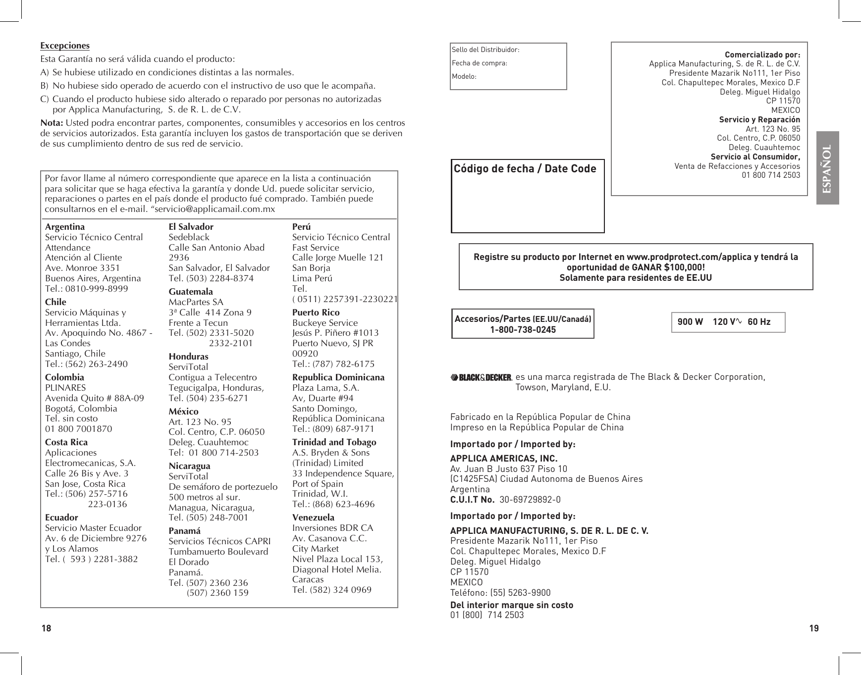 Page 10 of 11 - Black-And-Decker Black-And-Decker-Dcm1100W-Use-And-Care-Manual-  Black-and-decker-dcm1100w-use-and-care-manual