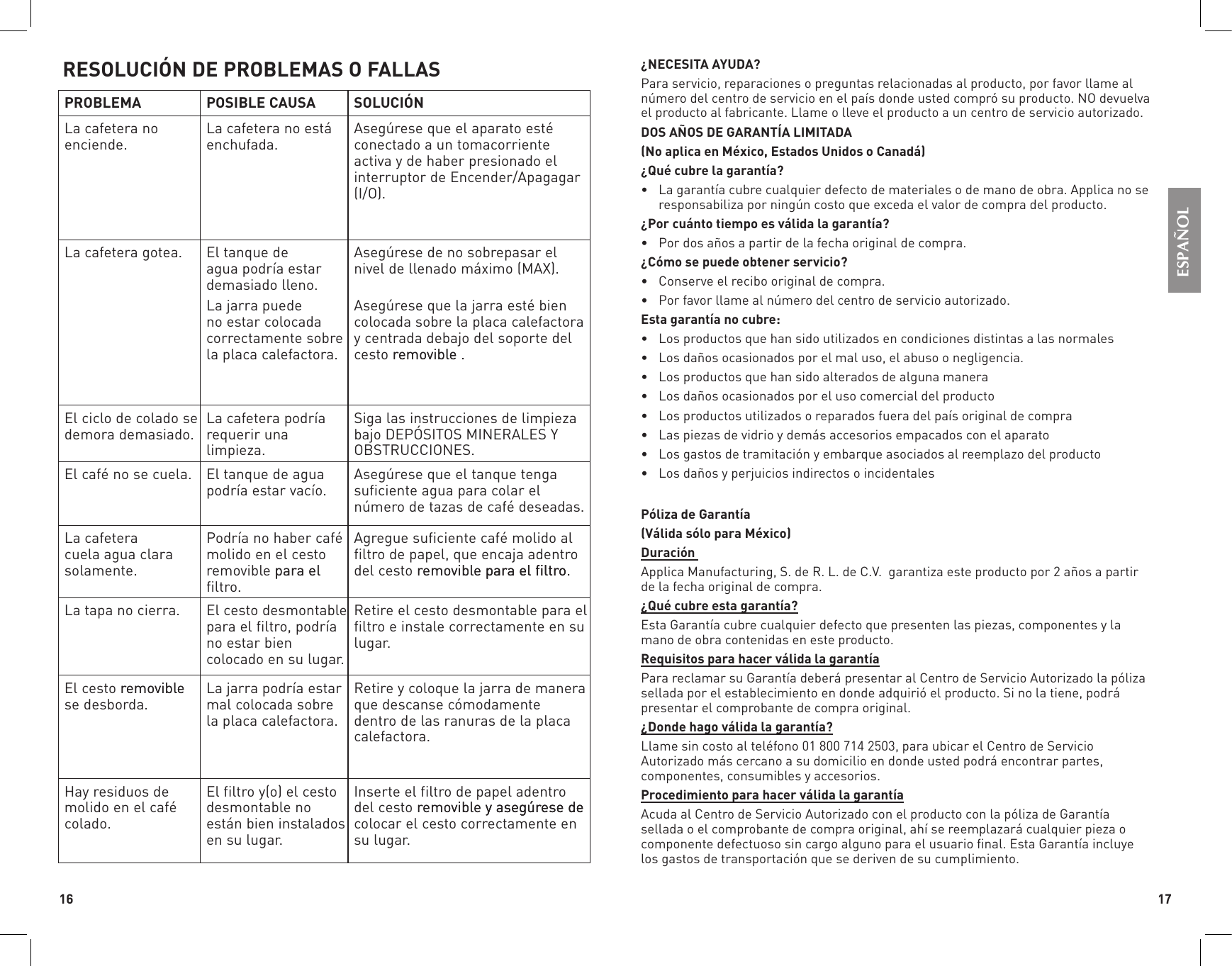Page 9 of 11 - Black-And-Decker Black-And-Decker-Dcm1100W-Use-And-Care-Manual-  Black-and-decker-dcm1100w-use-and-care-manual