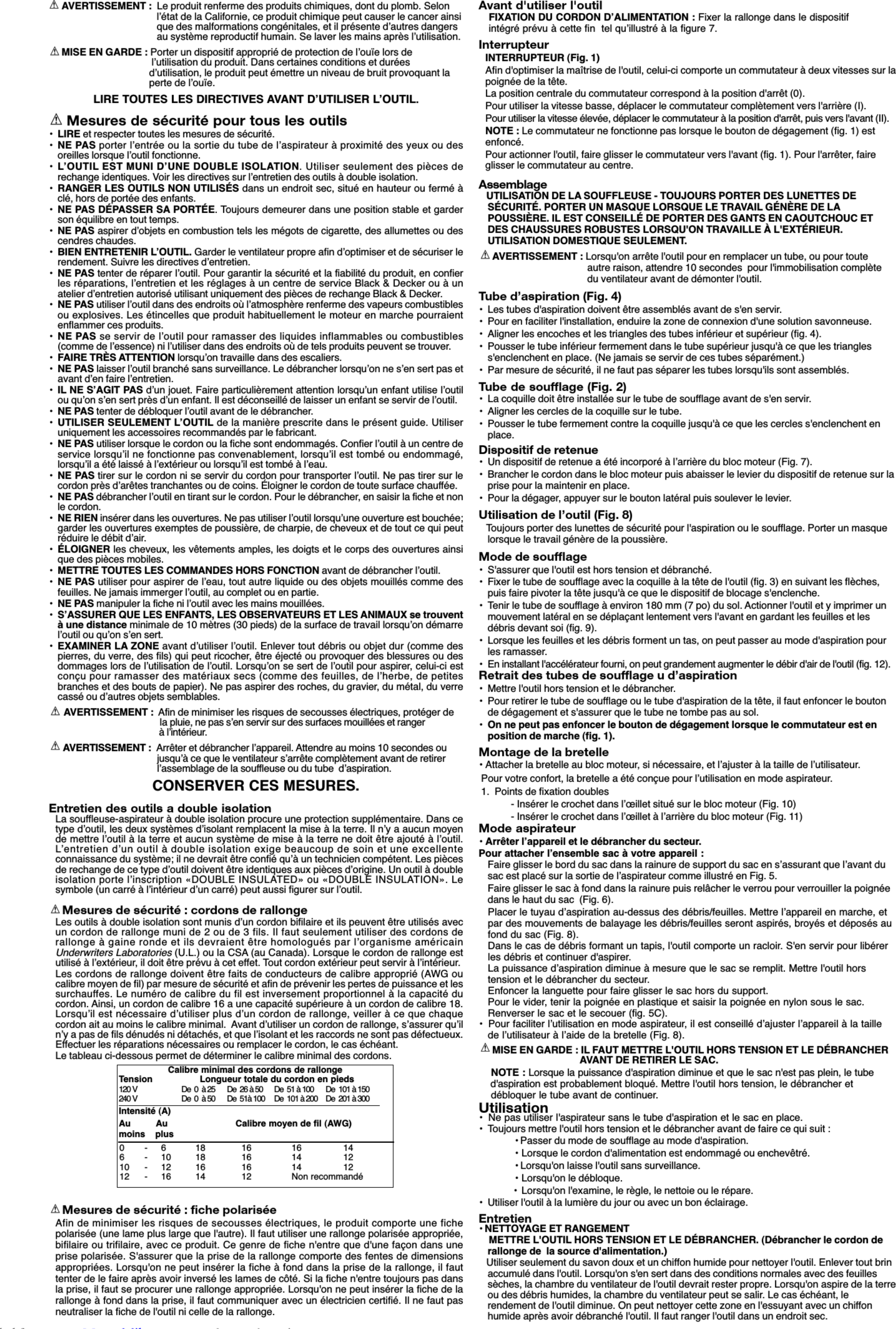 Page 3 of 5 - Black-And-Decker Black-And-Decker-Leaf-Hog-Bv4000-Instruction-Manual-1002745 User Manual