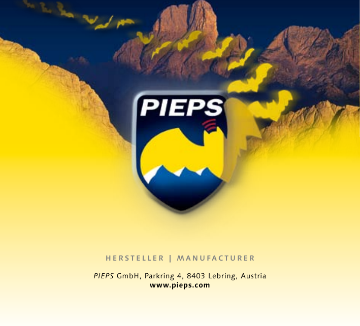 PIEPS GmbH, Parkring 4, 8403 Lebring, Austriawww.pieps.com