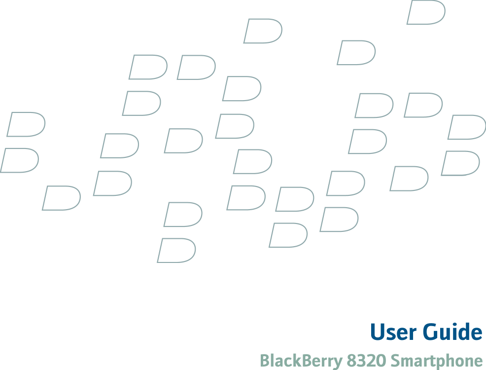 User GuideBlackBerry 8320 Smartphone
