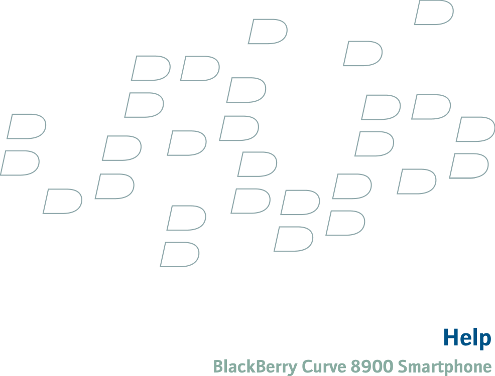 HelpBlackBerry Curve 8900 SmartphoneVersion: 4.6.1