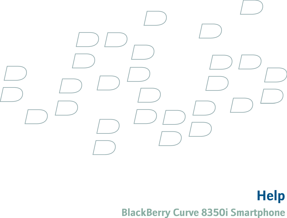 HelpBlackBerry Curve 8350i SmartphoneVersion: 4.6.1