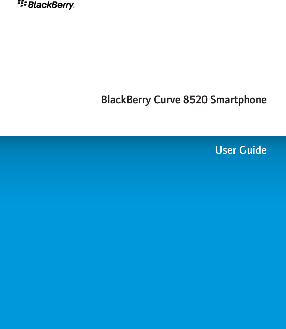 BlackBerry Curve 8520 SmartphoneUser Guide