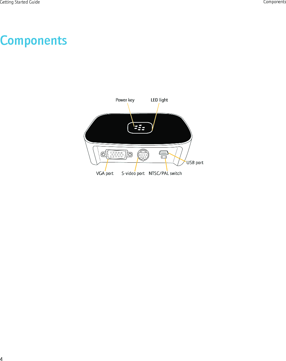 ComponentsGetting Started Guide Components4