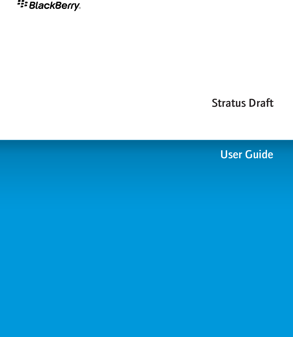 Stratus DraftUser Guide