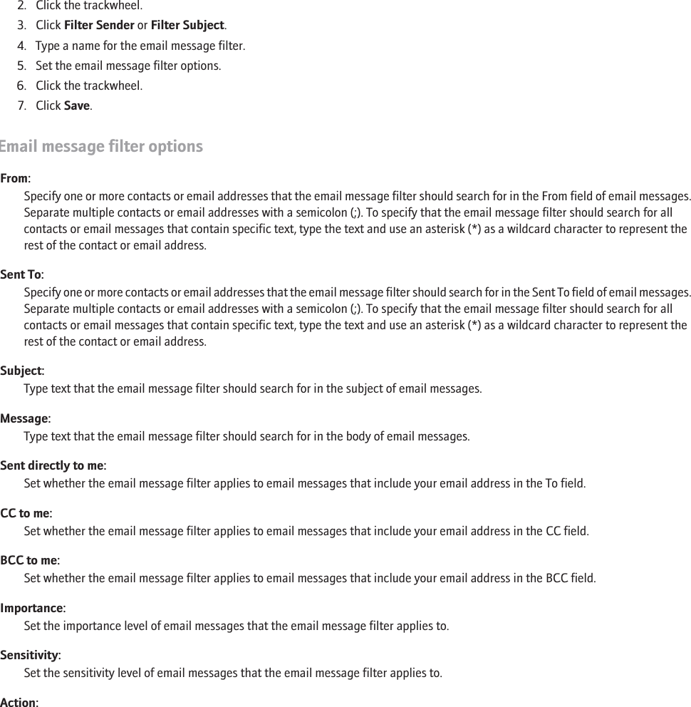 Blackberry 8707 Users Manual