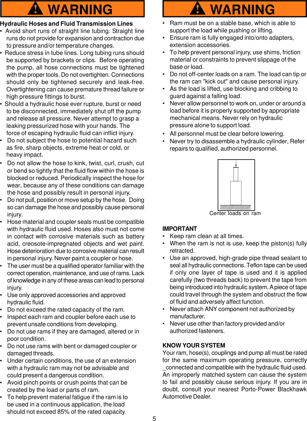 Page 5 of 12 - Blackhawk Blackhawk-Porto-Power-B65114-Users-Manual- S  Blackhawk-porto-power-b65114-users-manual