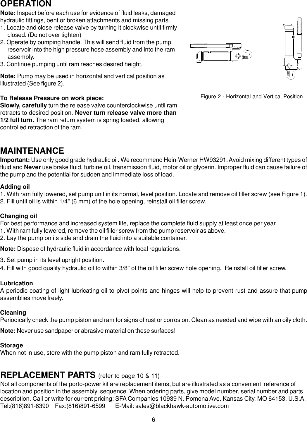 Page 6 of 12 - Blackhawk Blackhawk-Porto-Power-B65114-Users-Manual- S  Blackhawk-porto-power-b65114-users-manual