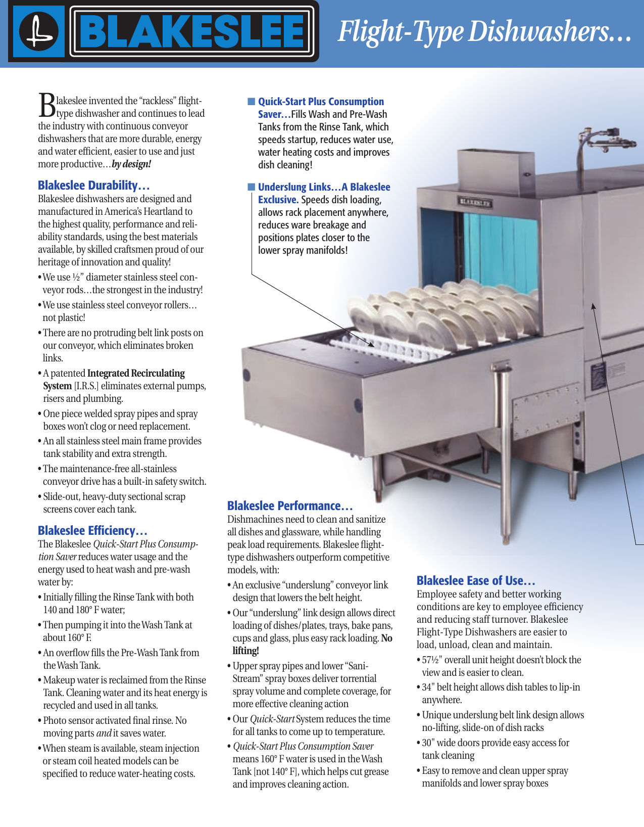 Page 2 of 4 - Blakeslee Blakeslee-Dishwashing-And-Kitchen-Equipment-Users-Manual-  Blakeslee-dishwashing-and-kitchen-equipment-users-manual