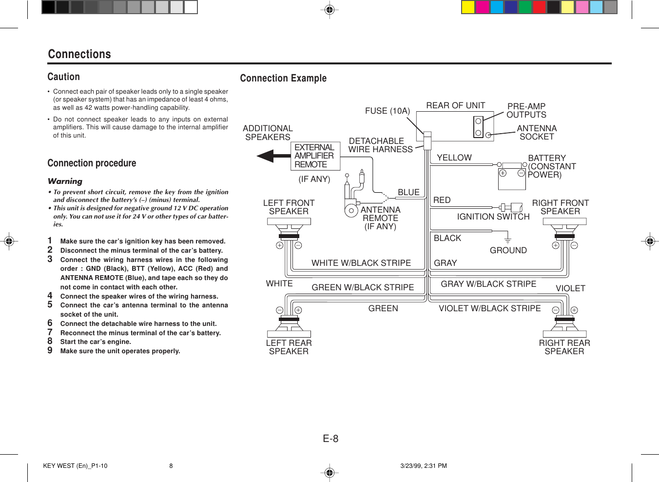 Page 9 of 11 - Blaupunkt Blaupunkt-Cd169-Users-Manual- KEY WEST(En)_Cover Blaupunkt-cd169-users-manual