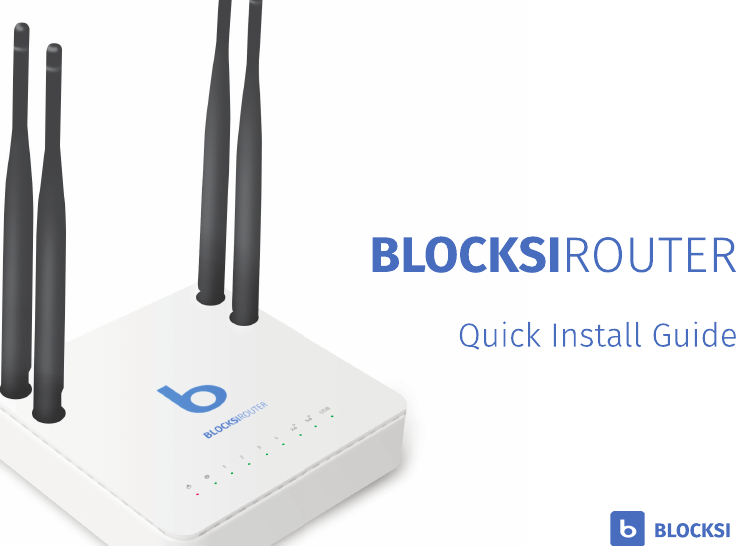 Blocksi GEAC200 Blocksi Parental Control Router User Manual GEAC200