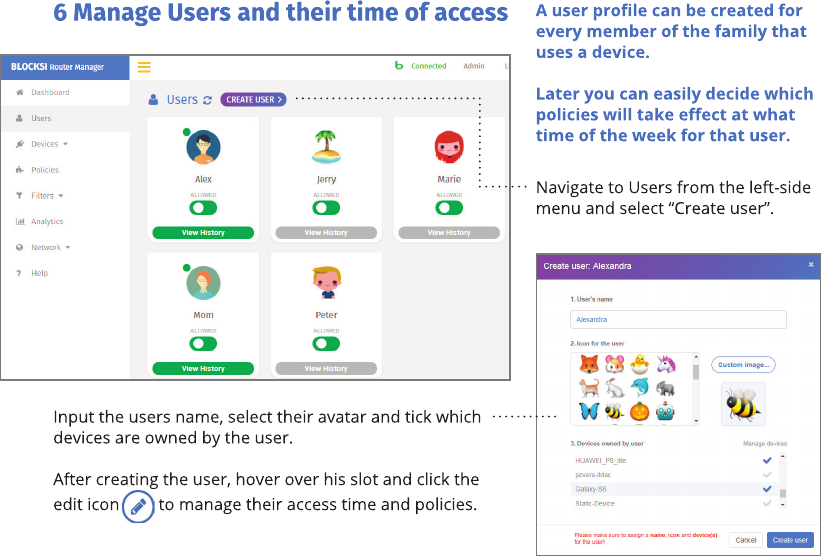 Blocksi GEAC200 Blocksi Parental Control Router User Manual GEAC200