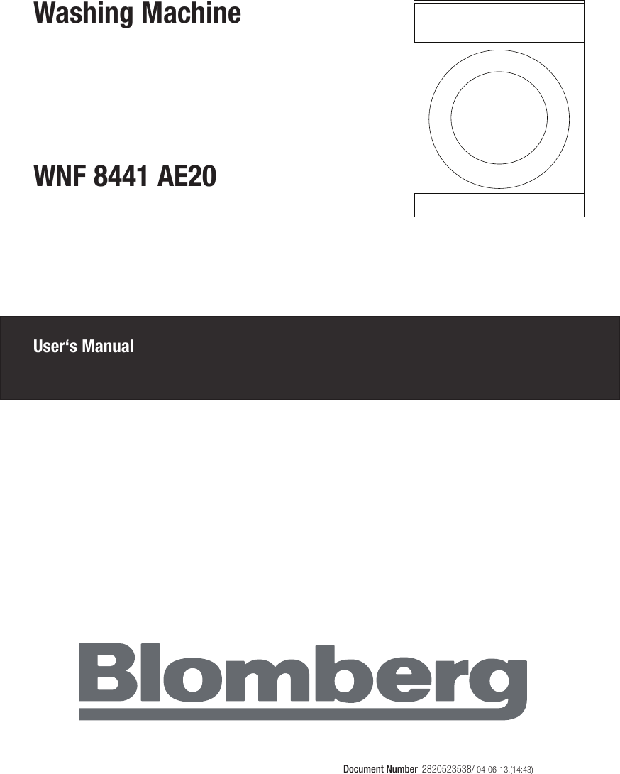 blomberg wnf8441ae20