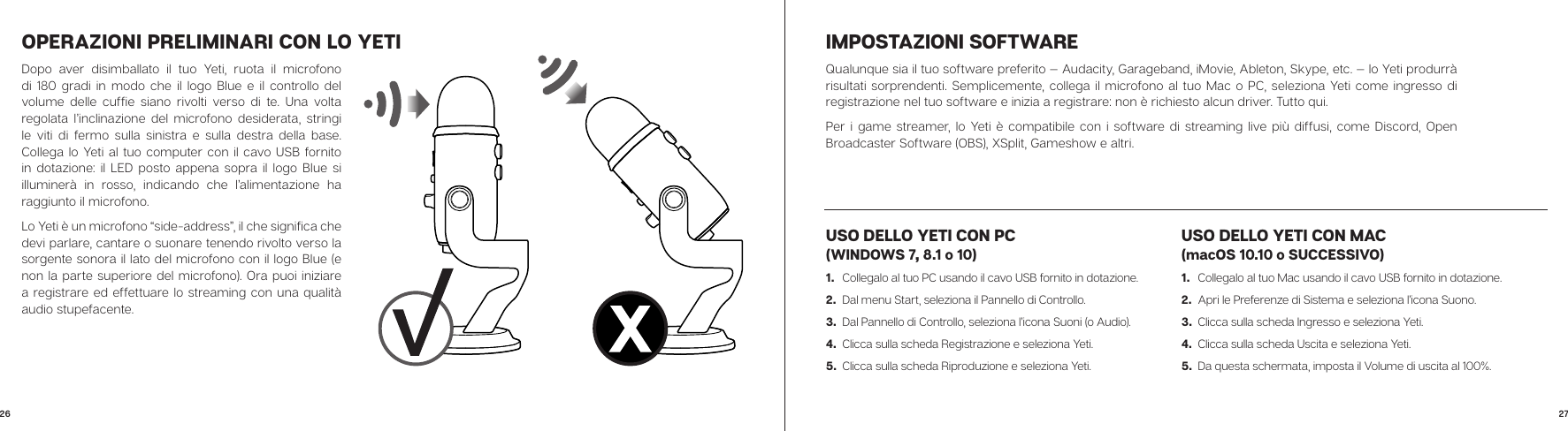 Page 2 of 5 - Blue Yeti Quick Start Guide-IT