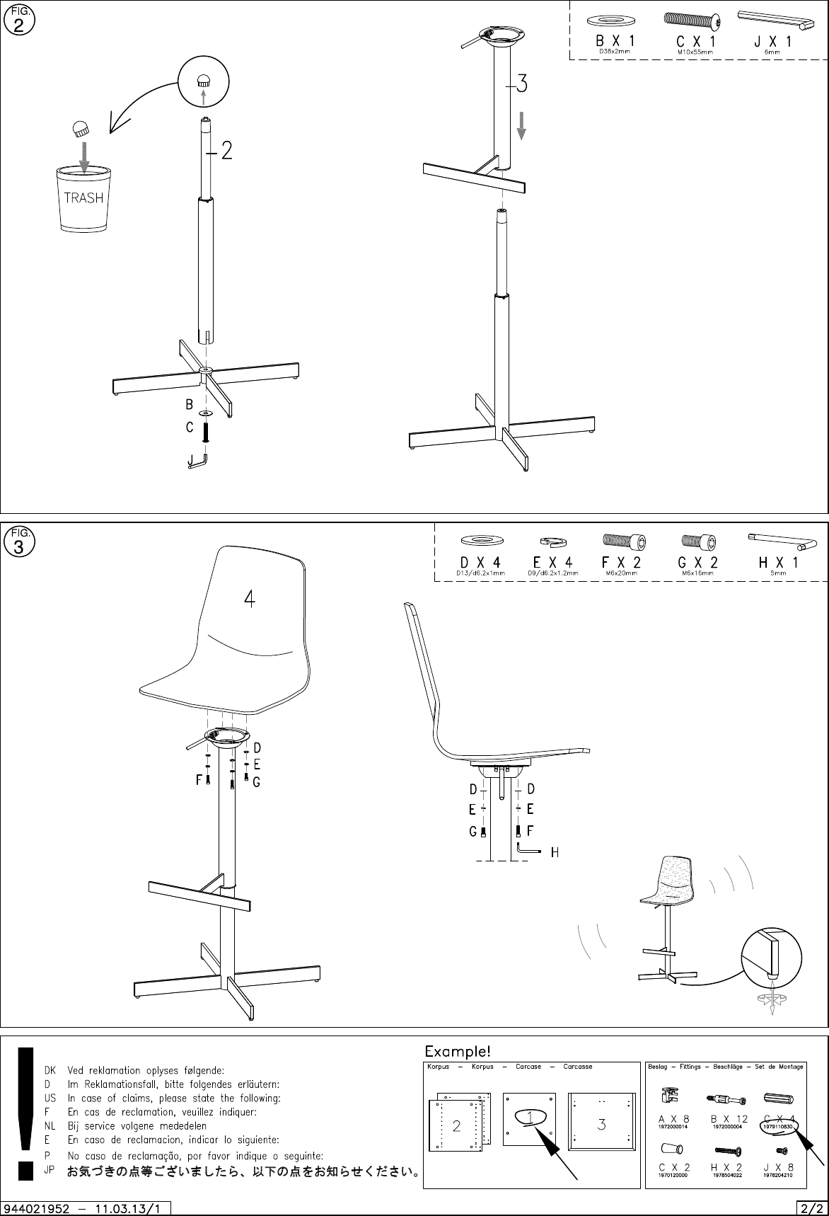 Page 2 of 2 - Boconcept Boconcept-London-Tokyo-Barstool-Assembly-Instruction B:\DK_PTA_Share\Inventor Ation\_AI,  & Comb\Chair - Bar\944001952_v1_lev