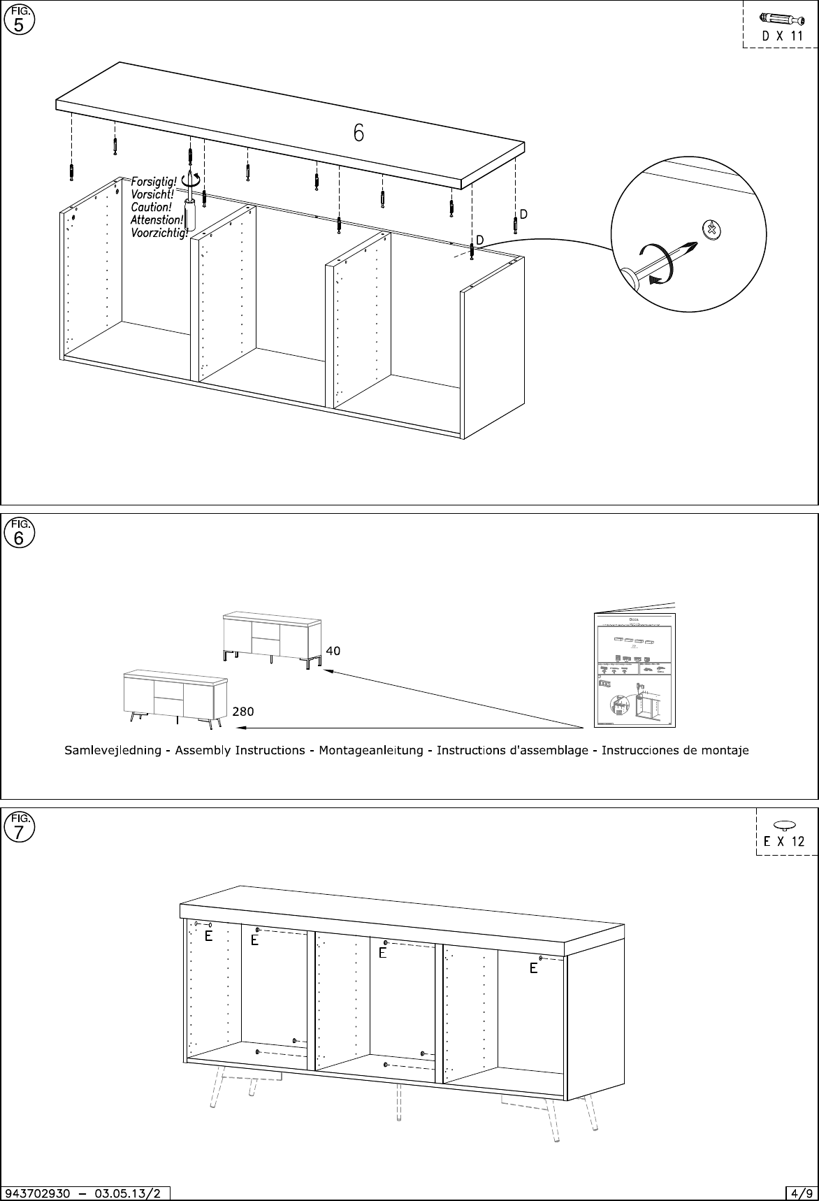 Page 4 of 9 - Boconcept Boconcept--2930-Assembly-Instruction B:\DK_PTA_Share\Inventor Ation\_AI,  & Comb\370 - Occa\943702930_v1_10 Layout1