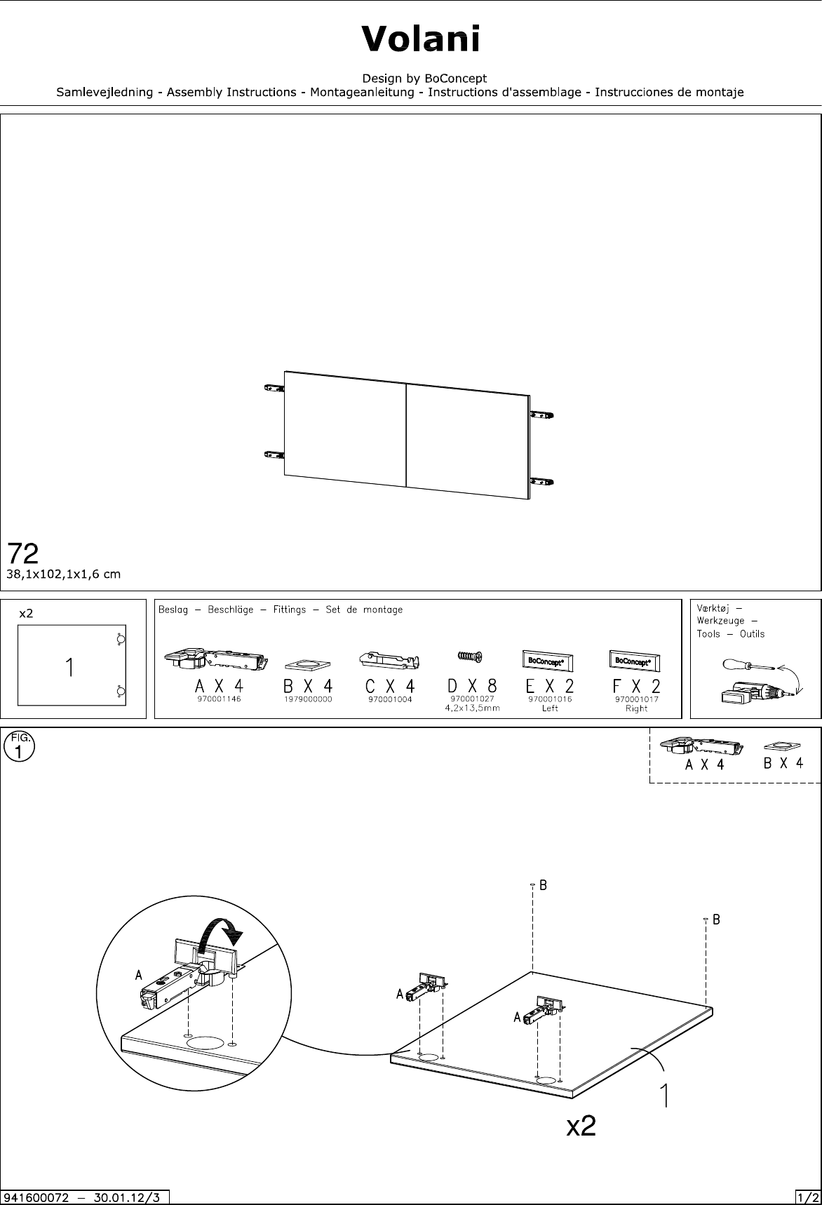 Page 1 of 2 - Boconcept Boconcept--72-Assembly-Instruction B:\DK_PTA_Share\Inventor Ation\360 Volani\Volani 0072\Assembly Instruction\941600072_v3_05