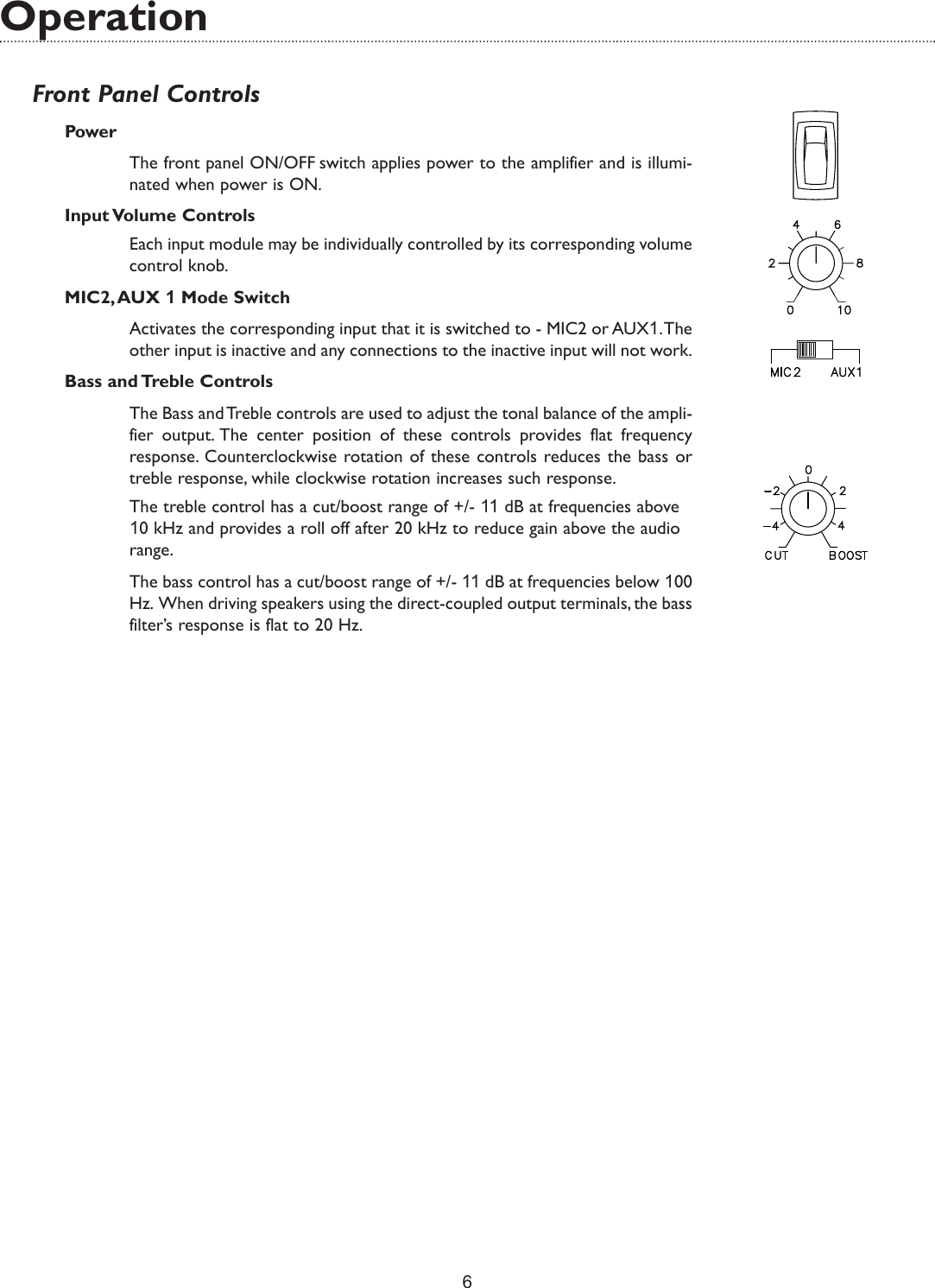 Page 8 of 12 - Bogen Bogen-Bogen-Communications-Car-Amplifier-C60-Users-Manual- C35, C60, & C100 Manual - Public Address Amplifiers  Bogen-bogen-communications-car-amplifier-c60-users-manual