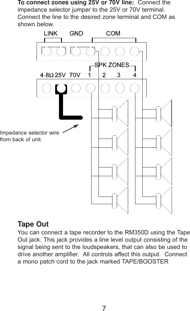 Page 7 of 11 - Bogen Bogen-Rm-350D-Users-Manual- RM350D Manual - AM/FM Digital Receiver  Bogen-rm-350d-users-manual