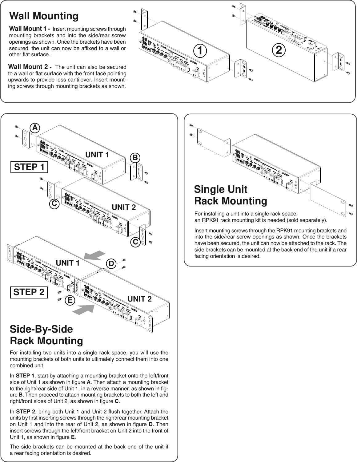 Page 7 of 8 - Bogen Bogen-Tamb2-Users-Manual- TAMB2 Manual  Bogen-tamb2-users-manual