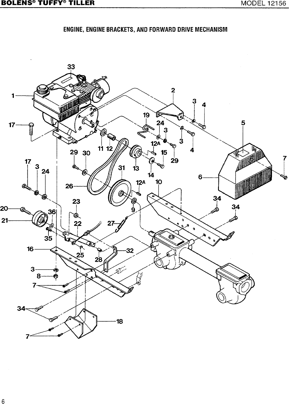 Page 6 of 12 - Bolens Bolens-Tuffy-12156-Parts-Catalogue-  Bolens-tuffy-12156-parts-catalogue