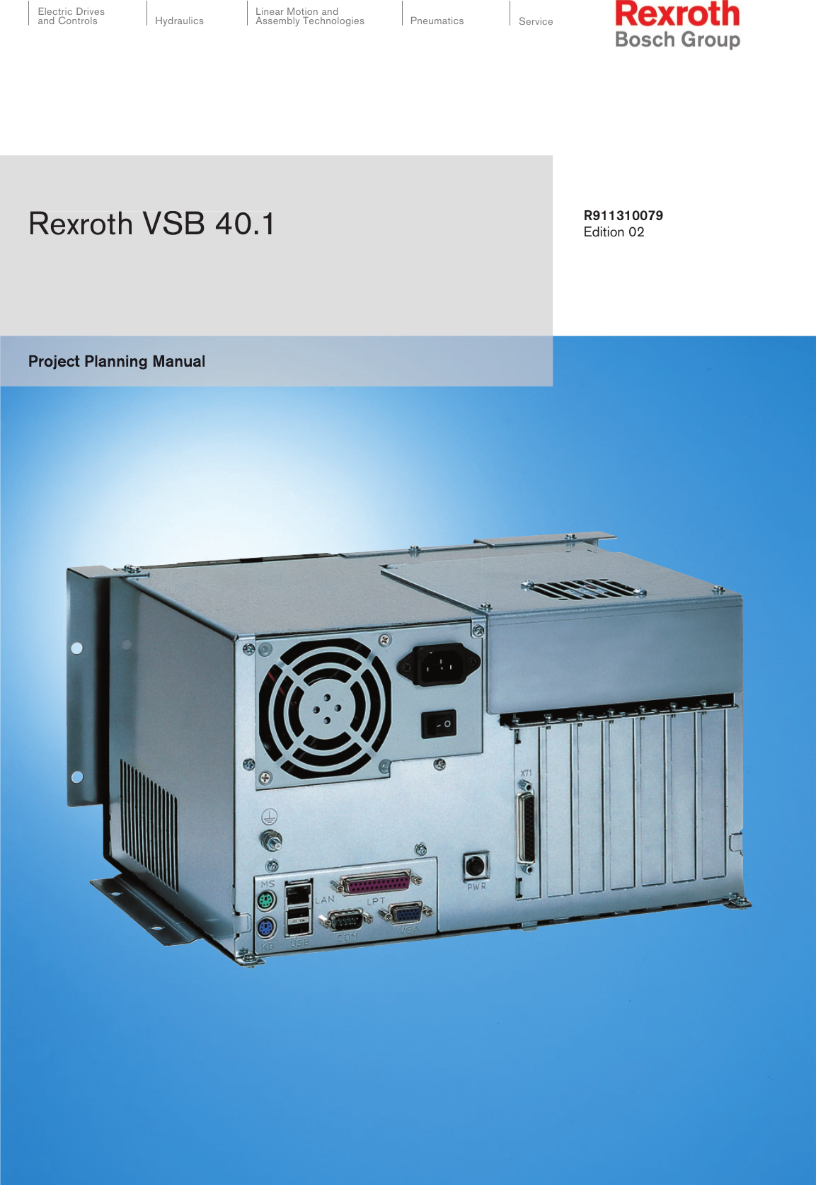 Bosch Rexroth Ag Computer Accessories R911310079 Users Manual