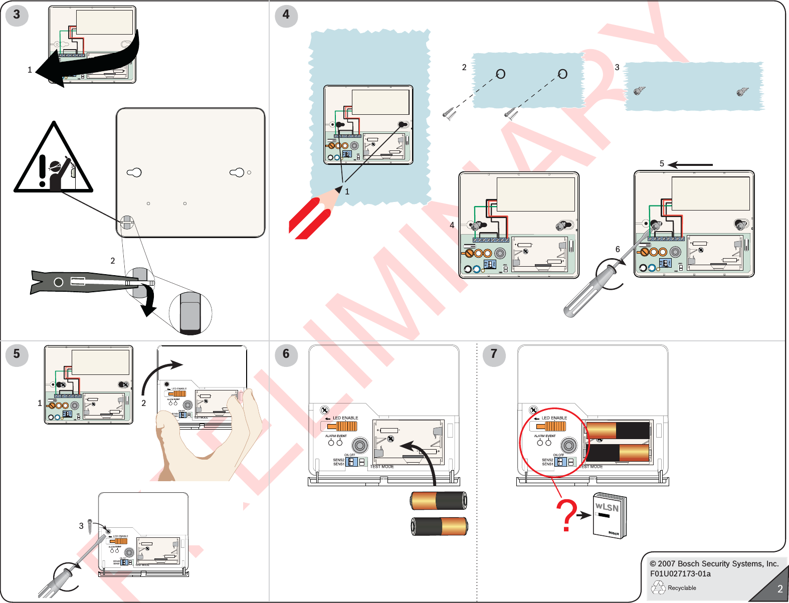 PRELIMINARY34© 2007 Bosch Security Systems, Inc.F01U027173-01a212ONCTS-2TESTSW4ID:000000000RF1100E+-+-122345612ONCTS-2TESTSW4SW4ID:000000000RF1100E+-+-OO12ONCTS-2TESTSW4SW4ID:000000000RF1100E+-+-112ONCTS-2TESTSW4SW4ID:000000000RF1100E+-+-EVENT+-+-12ONCTS-2TESTSW4ID:000000000RF1100E+-+-EVENT+-+-12EVENT+-+-35 6 7EVENT+-+-wLSNBOSCH