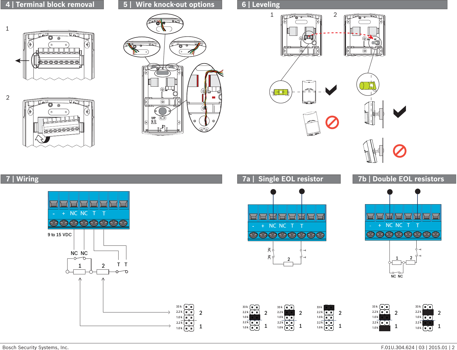 Bosch Security Wiring Diagrams - Wiring Diagram
