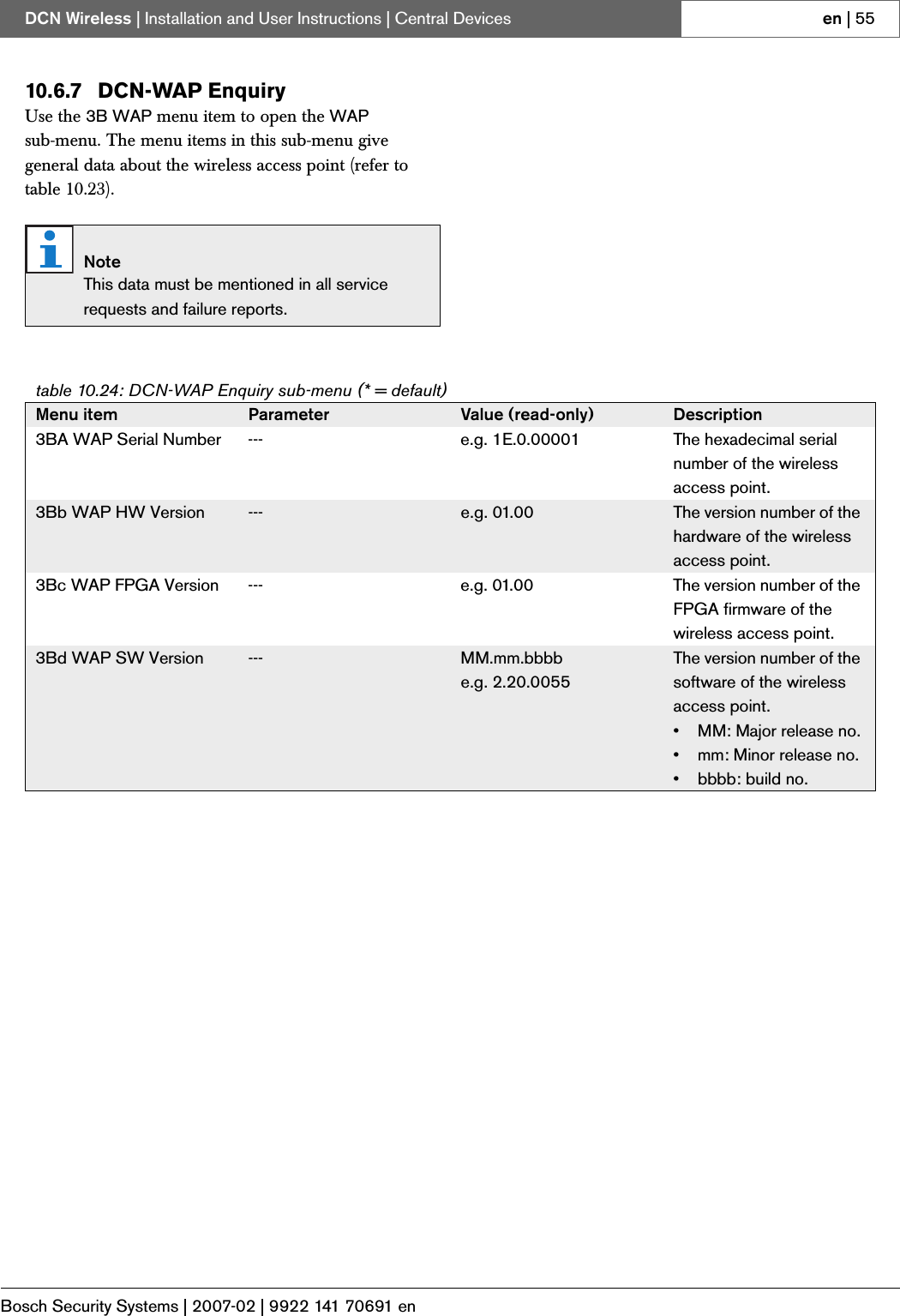 Page 26 of Bosch Security Systems DCNWAP Wireless Access Point User Manual Part 2