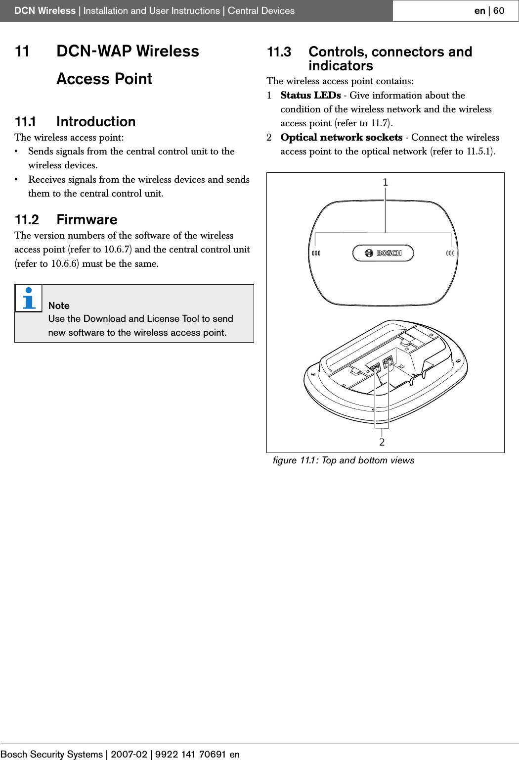 Page 31 of Bosch Security Systems DCNWAP Wireless Access Point User Manual Part 2
