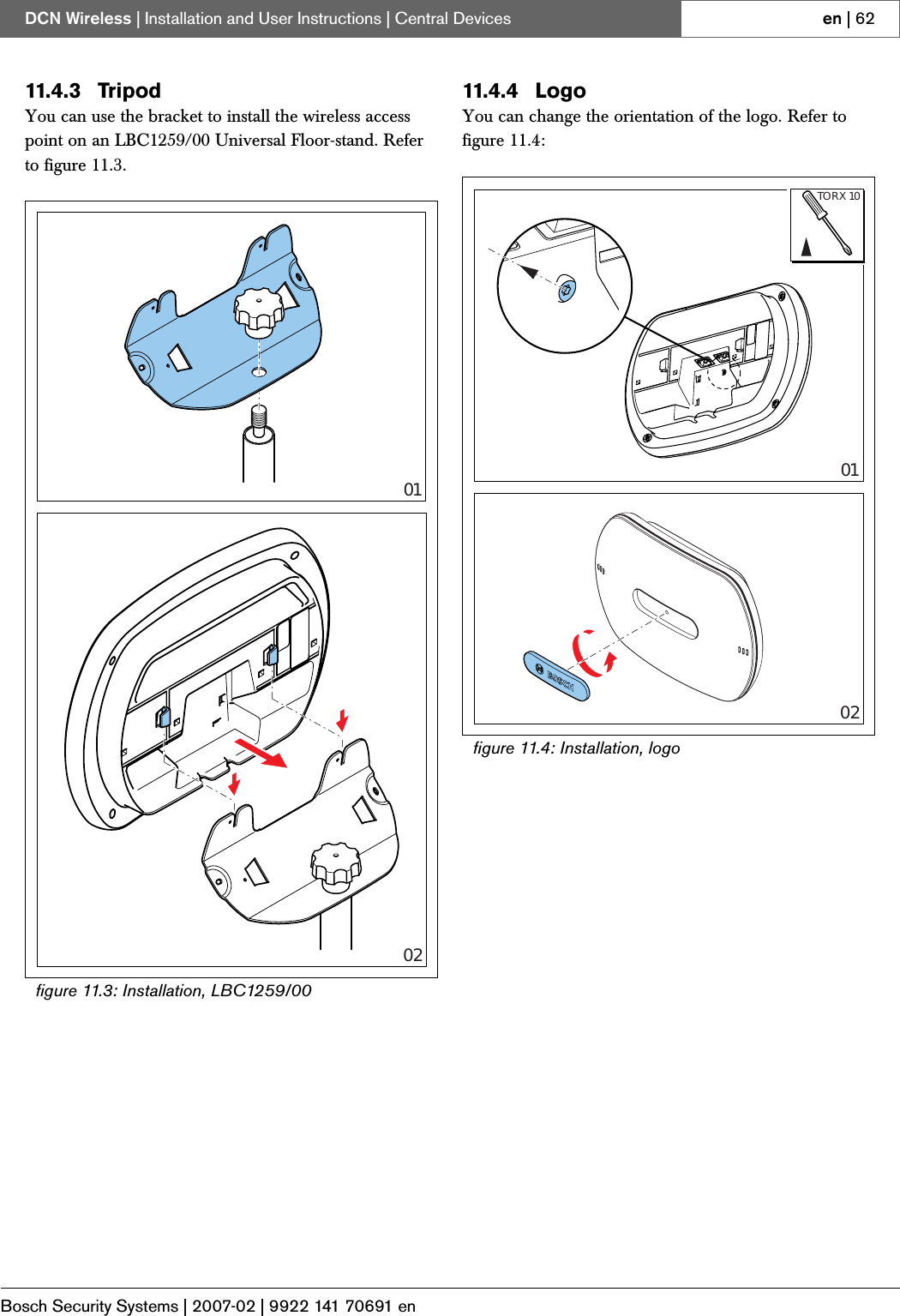 Page 33 of Bosch Security Systems DCNWAP Wireless Access Point User Manual Part 2