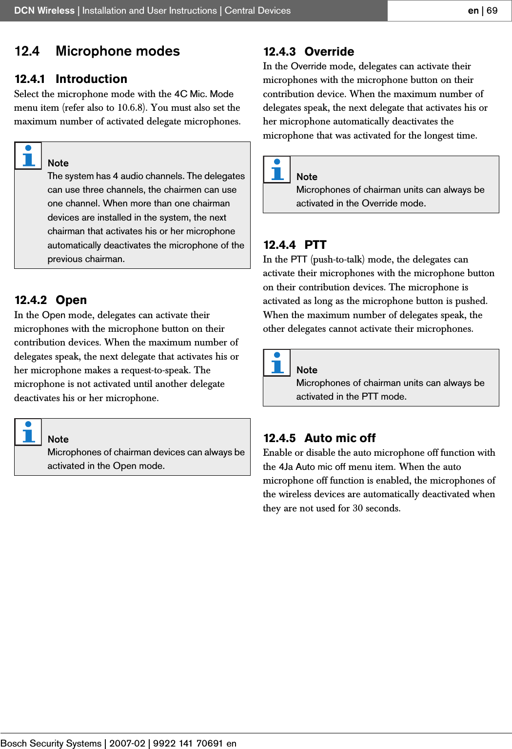 Page 40 of Bosch Security Systems DCNWAP Wireless Access Point User Manual Part 2