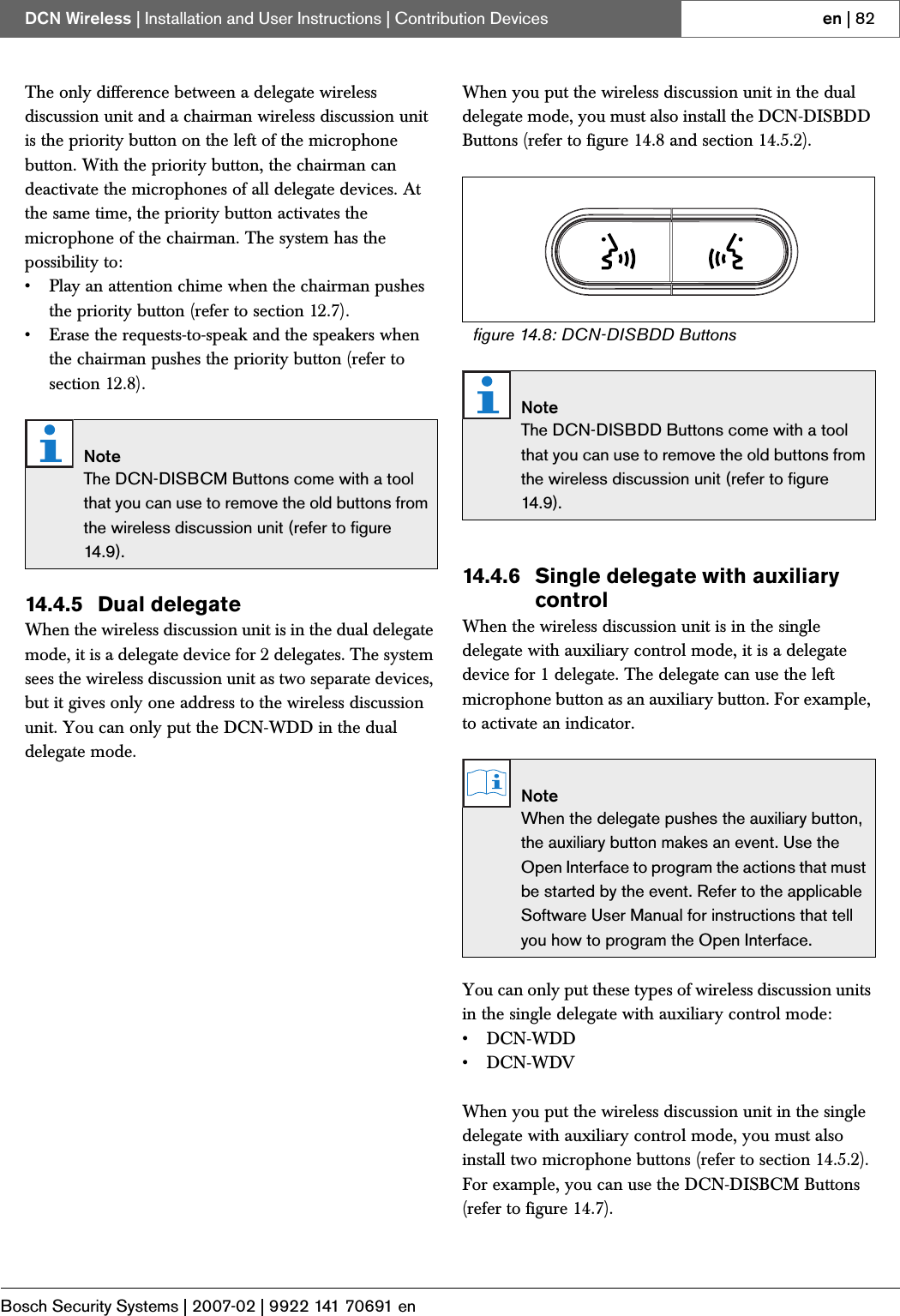 Page 53 of Bosch Security Systems DCNWAP Wireless Access Point User Manual Part 2