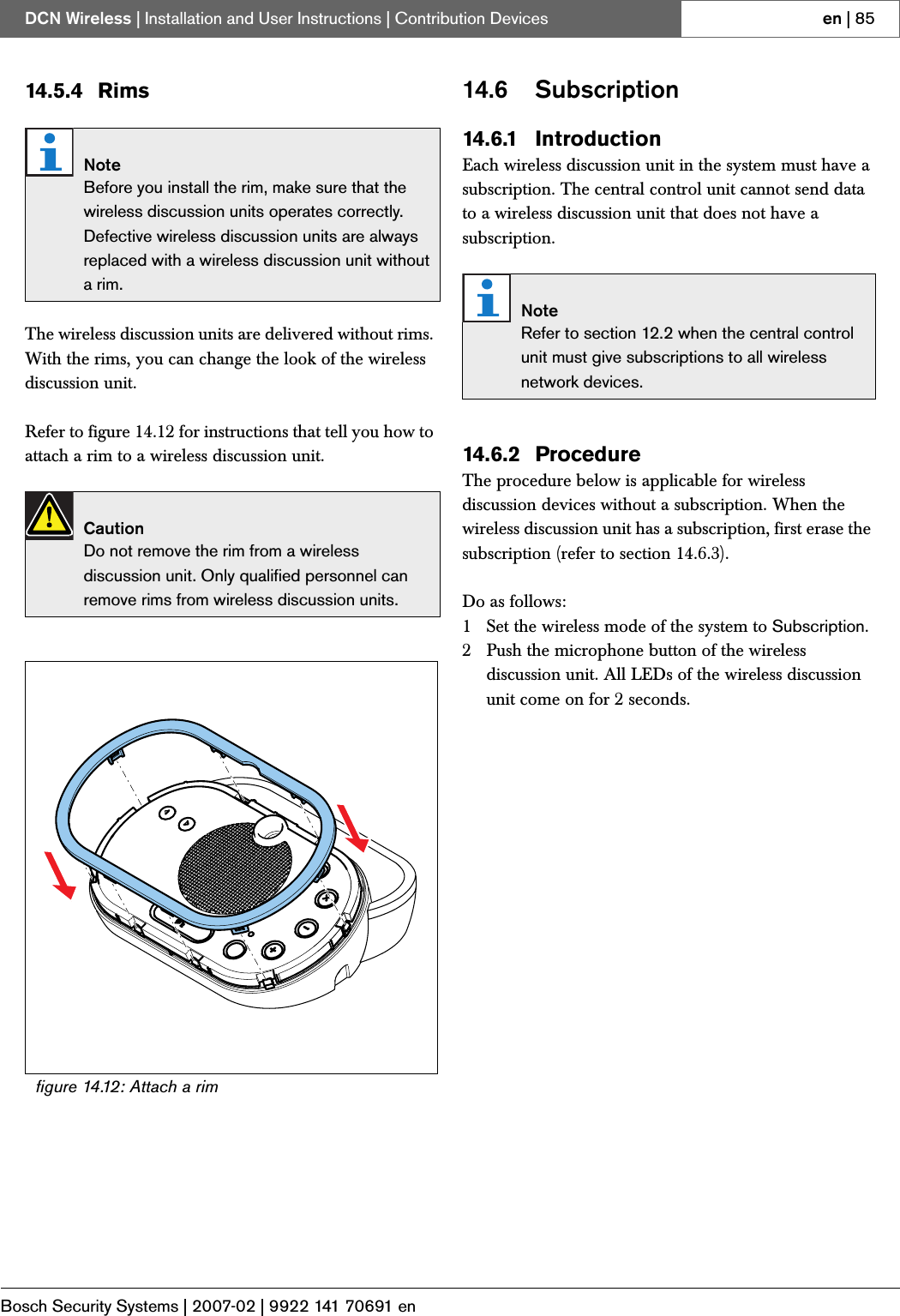 Page 56 of Bosch Security Systems DCNWAP Wireless Access Point User Manual Part 2